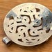 Mid century Kaunis Koru sterling silver pendant, kk hallmark — view 10 of 20