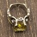 Sterling silver ring, thailand hallmark — view 8 of 10
