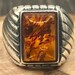 Vintage sterling silver signet ring — view 8 of 10
