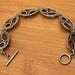 Art nouveau sterling silver bracelet — view 8 of 20
