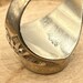 Vintage sterling silver signet ring — view 12 of 15