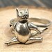 Victorian sterling silver ring — view 1 of 15