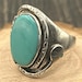 Jude Candelaria sterling silver ring, jude c zuni hallmark — view 7 of 10