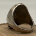 Vintage sterling silver signet ring — view 9 of 18