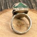 Vintage Jorge Castañeda sterling silver ring, jac hallmark — view 8 of 20