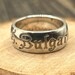 Bulgari sterling silver ring, bvlgari hallmark — view 8 of 10