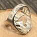 Vintage sterling silver ring, mexico hallmark — view 12 of 16
