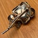 1940s sterling silver brooch — view 5 of 6