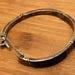 Vintage sterling silver bangle — view 12 of 16