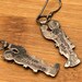 Antique sterling silver earrings — view 5 of 12