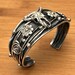 Sterling silver cuff — view 3 of 10