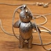 Vintage sterling silver pendant — view 3 of 16