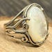 Art nouveau sterling silver ring — view 4 of 16