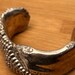 Vintage sterling silver cuff — view 6 of 16