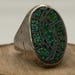 Vintage sterling silver signet ring — view 3 of 18