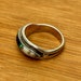 Vintage Albert Francisco sterling silver ring, francisco a hallmark — view 6 of 8