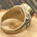 Vintage sterling silver signet ring — view 5 of 15