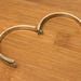 Mid century sterling silver bangle — view 7 of 10