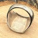 Vintage sterling silver signet ring — view 12 of 18