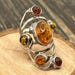 Art nouveau sterling silver ring — view 2 of 10