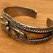 Vintage sterling silver cuff — view 13 of 20