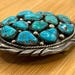 Vintage sterling silver belt buckle — view 9 of 20