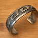 Mid century sterling silver cuff — view 11 of 17
