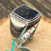 Sterling silver signet ring — view 1 of 10
