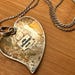 Artie Yellowhorse sterling silver pendant, Artie Yellowhorse hallmark — view 5 of 9