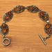 Art nouveau sterling silver bracelet — view 2 of 20