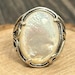 Art nouveau sterling silver ring — view 11 of 16