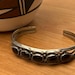 Vintage sterling silver cuff — view 2 of 10