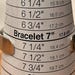 Victorian sterling silver cuff — view 20 of 20