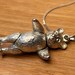 Vintage sterling silver pendant — view 10 of 16