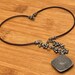 Art nouveau sterling silver pendant — view 6 of 10