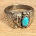 Vintage sterling silver signet ring — view 3 of 19