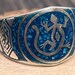 Vintage sterling silver signet ring — view 3 of 17