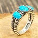 Vintage Carolyn Pollack sterling silver ring — view 14 of 18