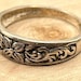 Art nouveau sterling silver ring — view 6 of 9