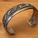 Mid century sterling silver cuff — view 5 of 17