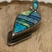 Vintage Charlie Bowie sterling silver pendant, cb hallmark — view 10 of 19