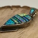 Vintage Charlie Bowie sterling silver pendant, cb hallmark — view 9 of 19