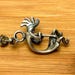 Vintage sterling silver earrings — view 3 of 4
