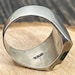 Mid century sterling silver signet ring — view 17 of 20