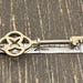 Antique sterling silver pendant — view 9 of 10
