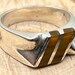 Vintage sterling silver ring, mexico hallmark — view 4 of 10
