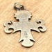 Vintage sterling silver pendant — view 18 of 19