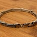 1970s sterling silver bracelet, italy hallmark — view 2 of 8