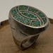 Vintage sterling silver signet ring — view 10 of 18