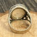 Art nouveau sterling silver ring — view 7 of 16